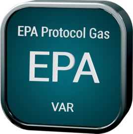 9PPM Carbon Monoxide, 9PPM Nitric Oxide, Balance Nitrogen EPA Protocol Standard Mixture, Size 150 High Pressure Aluminum, CGA 660 Washer