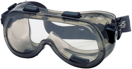 MCR Safety 24 Series Indirect Vent Safety Goggles With Gray Frame And Clear UV-AF/Anti-Fog Lens