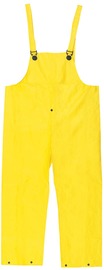 MCR Safety X-Large Yellow Wizard .28 mm Nylon And PVC Bib Overall