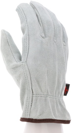 MCR Safety® Large White Cowhide Unlined Drivers Gloves