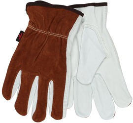 MCR Safety X-Large Beige Cowhide Unlined Drivers Gloves