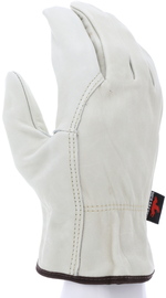 MCR Safety® X-Large White Cowhide Unlined Drivers Gloves