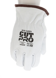 MCR Safety® 2X White Goatskin HyperMax Lined Drivers Gloves