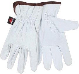 MCR Safety X-Large White Goatskin Unlined Drivers Gloves