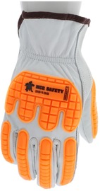 MCR Safety Medium White Goatskin Unlined Drivers Gloves