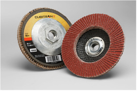 3M™ Cubitron™ II 4 1/2" 80+ Grit Type 27 Flap Disc