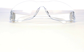 3M™ Virtua™ Clear Safety Glasses With Clear Anti-Fog/Anti-Scratch Lens