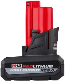 Milwaukee® M12™ REDLITHIUM™ 12 Volt 5 Amp Hour Battery Milwaukee® M12™ REDLITHIUM™ 12 Volt 5 Amp Hour Battery