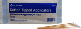 Acme-United Corporation 3.5" X 1" X 9" Wood And White Cotton Tip Applicator Acme-United Corporation 3.5" X 1" X 9" Wood And White Cotton Tip Applicator