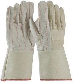 Protective Industrial Products Large Natural 24 oz Nap Out Canvas Hot Mill Gloves With Gauntlet Cuff Protective Industrial Products Large Natural 24 oz Nap Out Canvas Hot Mill Gloves With Gauntlet Cuff