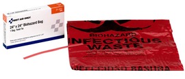 Acme-United Corporation 4" X 2.25" X 0.75" First Aid Only® Biohazard Bag Acme-United Corporation 4" X 2.25" X 0.75" First Aid Only® Biohazard Bag