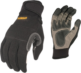 Radians Large Black Dewalt Polyester And Nylon Full Finger Performance Mechanics Glove With Hook And Loop Cuff Radians Large Black Dewalt Polyester And Nylon Full Finger Performance Mechanics Glove With Hook And Loop Cuff