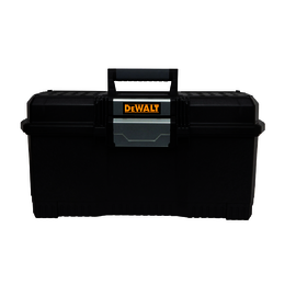 DEWALT® 24" Yellow/Black Plastic 1-Touch Tool Box