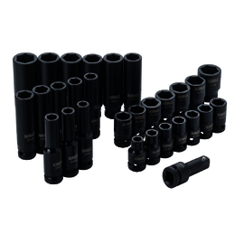 DEWALT® 1/2" Silver Steel Socket Set