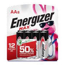 Energizer® Max® 1.5 Volt AAA Batteries (8 Per Package)