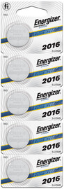 Energizer ENR ECRN2016.01 INDUST LITH 2016 TEARSTP 2016 Batteries (5 Per Package)