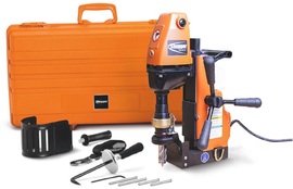 FEIN 120 V 130 - 610 RPM Slugger JMC MAGFORCE 90 1 3/8" Magnetic Drill FEIN 120 V 130 - 610 RPM Slugger JMC MAGFORCE 90 1 3/8" Magnetic Drill