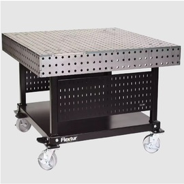 Flextur™ 48" X 48" X 35" Steel Welding Table Flextur™ 48" X 48" X 35" Steel Welding Table
