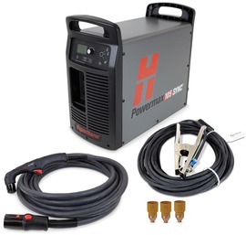 Hypertherm® 200-600 V Powermax105 SYNC® Plasma Cutter With 75 Degree Handheld Torch And 50' Lead Hypertherm® 200-600 V Powermax105 SYNC® Plasma Cutter With 75 Degree Handheld Torch And 50' Lead