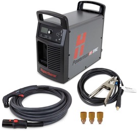 Hypertherm® 200-600 V Powermax85 SYNC® Plasma Cutter With 75 Degree Handheld Torch And 25' Lead Hypertherm® 200-600 V Powermax85 SYNC® Plasma Cutter With 75 Degree Handheld Torch And 25' Lead