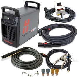 Hypertherm® 200 - 600 V Powermax85 SYNC® Automated Plasma Cutter With CPC Port, 75 Degree Machine/Hand Torch And 25' Lead Hypertherm® 200 - 600 V Powermax85 SYNC® Automated Plasma Cutter With CPC Port, 75 Degree Machine/Hand Torch And 25' Lead