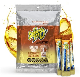 Sqwincher® .11 Ounce Lemonade & Tea Flavor Qwik Stik® ZERO Powder Concentrate Package Sugar Free/Low Calorie Electrolyte Drink (50 per Pack) Sqwincher® .11 Ounce Lemonade & Tea Flavor Qwik Stik® ZERO Powder Concentrate Package Sugar Free/Low Calorie Electrolyte Drink (50 per Pack)