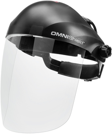 Lincoln Electric® OMNIShield™ Clear Dual Coating Polycarbonate Impact Resistant Faceshield Lincoln Electric® OMNIShield™ Clear Dual Coating Polycarbonate Impact Resistant Faceshield