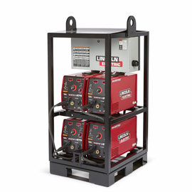 Lincoln Electric® Invertec® V276 3 Phase CC Multi-Process Welder With 208 - 575 Input Voltage And 4-Pack Rack Lincoln Electric® Invertec® V276 3 Phase CC Multi-Process Welder With 208 - 575 Input Voltage And 4-Pack Rack