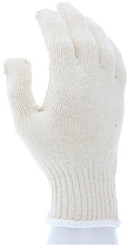 Memphis Glove Natural Large Cotton General Purpose Gloves With Knit Wrist Cuff