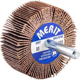 Merit® 2" 80 Grit Coarse Flap Wheel