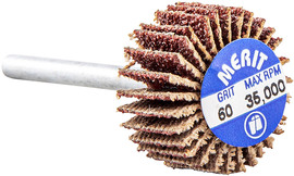 Merit® 3/4" 60 Grit Coarse Flap Wheel