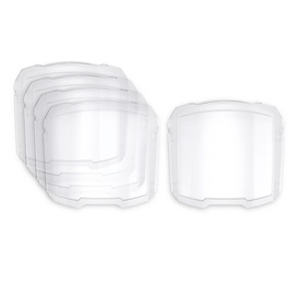 Miller® T94 6" x 7.5" Clear Polycarbonate Lens Cover