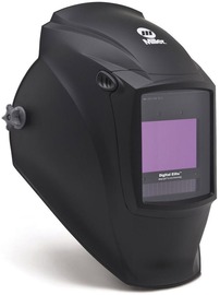 Miller® Digital Elite™ Black Welding Helmet Variable Shades 2.5, 5-8, 8-13 Auto Darkening Lens ClearLight 4x Miller® Digital Elite™ Black Welding Helmet Variable Shades 2.5, 5-8, 8-13 Auto Darkening Lens ClearLight 4x