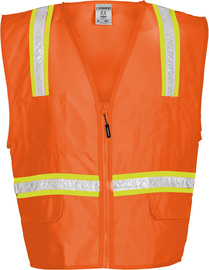 Kishigo 4X Hi-Viz Orange Kishigo Polyester Vest