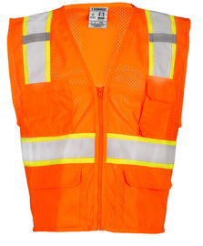 Kishigo Medium Hi-Viz Orange Kishigo Polyester Vest