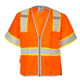 Kishigo X-Large Hi-Viz Orange Kishigo Polyester Vest