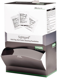 MSA White Sightguard™ Lens Cleaning Pre-Moistened Towelettes