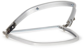 MSA Silver Heavy Duty Anodized Aluminum V-Gard® Hard Hat Frame MSA Silver Heavy Duty Anodized Aluminum V-Gard® Hard Hat Frame