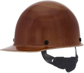MSA Brown Skullgard® Phenolic Cap Style Hard Hat With 4 Point Ratchet Suspension MSA Brown Skullgard® Phenolic Cap Style Hard Hat With 4 Point Ratchet Suspension