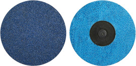 Norton® 3" 24 Grit Extra Coarse BlueFire Cloth Disc