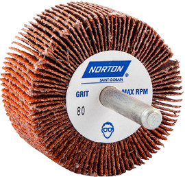 Norton® 2" 80 Grit Coarse Blaze Flap Wheel