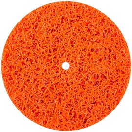 Norton® 4 X 1/2" Extra Coarse Grade Ceramic Alumina Bear-Tex Blaze Rapid Strip Orange Non-Woven Arbor Hole Disc Norton® 4 X 1/2" Extra Coarse Grade Ceramic Alumina Bear-Tex Blaze Rapid Strip Orange Non-Woven Arbor Hole Disc