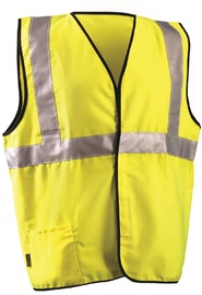 OccuNomix Medium Hi-Viz Yellow Cotton/Polyester Vest