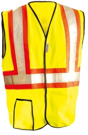 OccuNomix X-Large Hi-Viz Yellow Polyester Vest