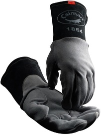 Protective Industrial Products Medium Gray Deerskin TIG Welders Gloves