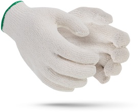 Protective Industrial Products  Small Natural 14 Ounce Cotton Heat Resistant Gloves With Knit Wrist Cuff