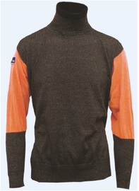 Tuff-N-Lite® Large Black And Orange High Performance Polyethylene Yarn A5 - A8 ANSI Level Cut Resistant Pullover