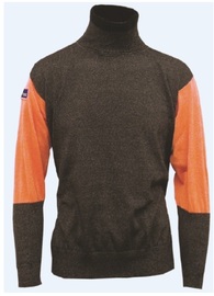 Tuff-N-Lite® Small Black And Orange High Performance Polyethylene Yarn A5 - A8 ANSI Level Cut Resistant Pullover