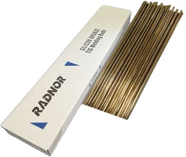 1/16" X 36" ERCuSi-A RADNOR™ Silicon Bronze TIG RodCopper Alloy TIG Rod 10 lb Carton 1/16" X 36" ERCuSi-A RADNOR™ Silicon Bronze TIG RodCopper Alloy TIG Rod 10 lb Carton