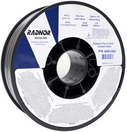.030" E71T-11 RADNOR™ 71T-11 Self Shielded Flux Core Carbon Steel Tubular Welding Wire 10 lb Plastic Spool .030" E71T-11 RADNOR™ 71T-11 Self Shielded Flux Core Carbon Steel Tubular Welding Wire 10 lb Plastic Spool